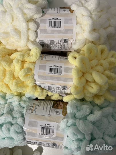 Пряжа alize puffy
