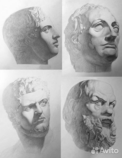 Академический рисунок, живопись на заказ