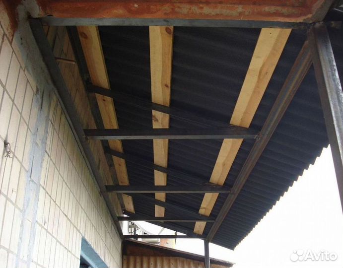 Балконная крыша