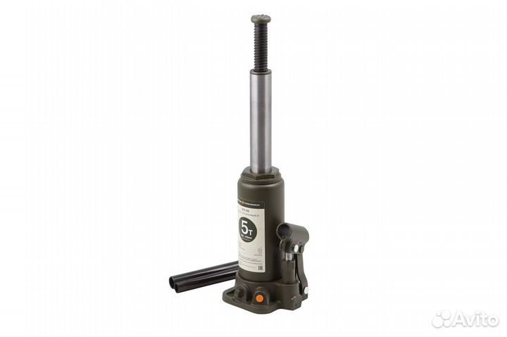 Домкрат бутылочный 216-413мм 5 тонн, в кейсе