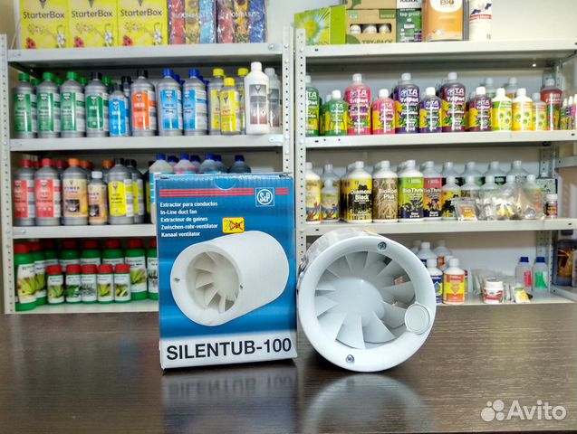 Silentub 100 канальный вентилятор.