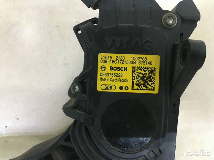 Педаль газа Skoda Rapid 2012-2020