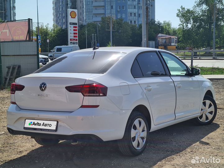 Volkswagen Polo 1.6 AT, 2021, 42 000 км