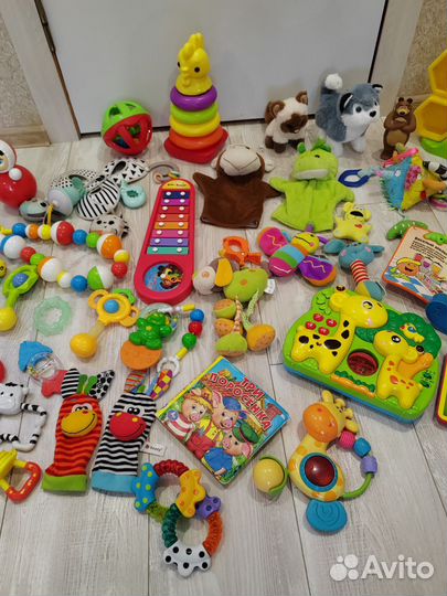 Детские развивающие игрушки от 0 +