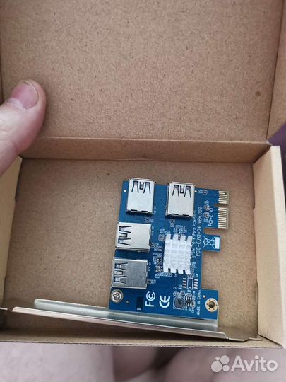 4-портовый разъем PCI-E для USB 3,0, экспресс