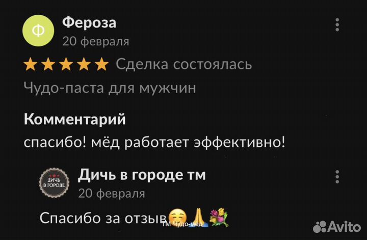 Чудо- мёд натуральный 250 мл