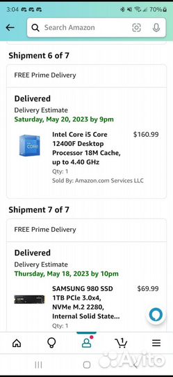 Процессор Intel Core i5 Core 12400F новый