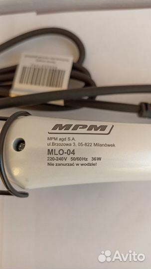 Щипцы для волос MPM MLO-04