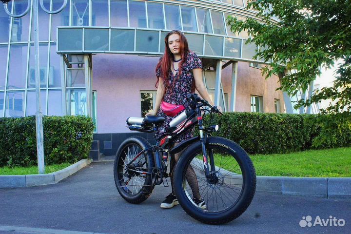 Электровелосипед 750w running leopard