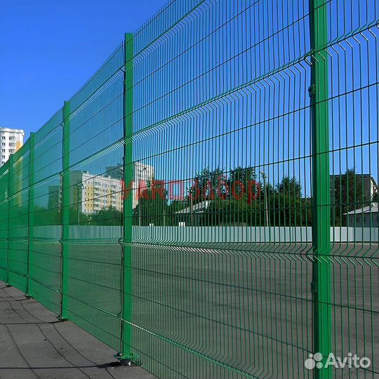 Металлический секционный забор в Пошехонье