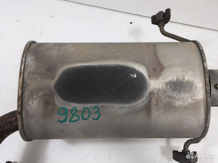 Глушитель в сборе