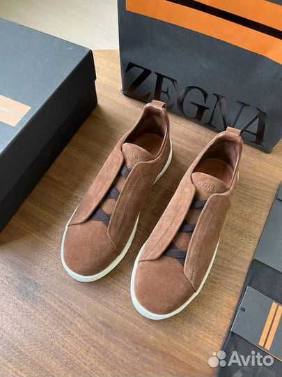 Кеды мужские Zegna премиум качества