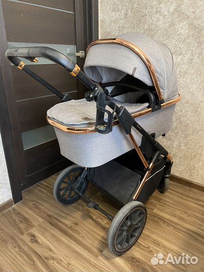 Коляска 3 в 1 carrello Aurora