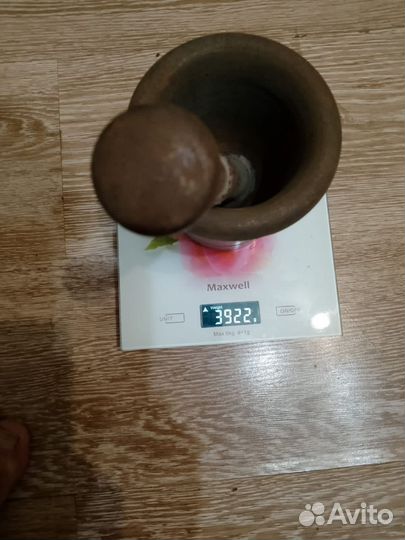 Ступа с пестиком чугун СССР