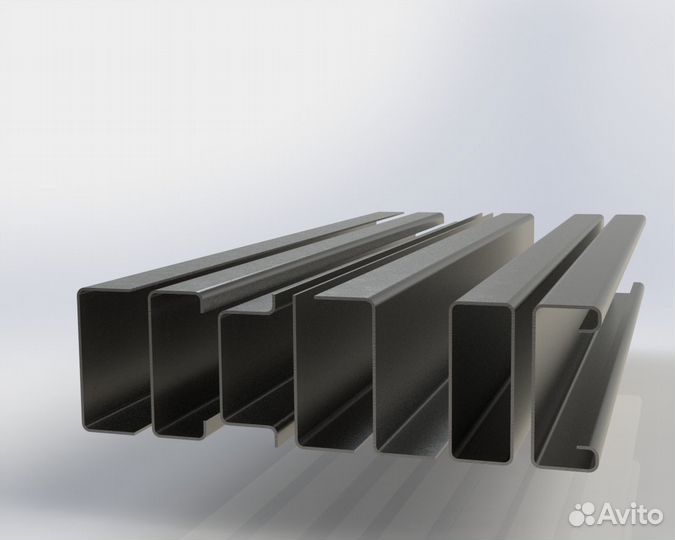 Гибка металла. Сталь, алюминий, медь. до 50 мм