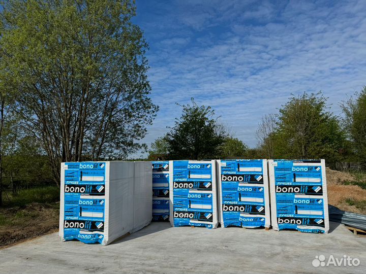 Газосиликатные газоблоки Бонолит