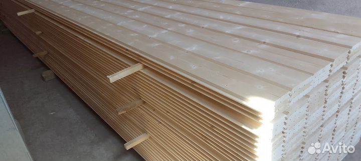 Имитация бруса 20х140х6000 от производителя любой