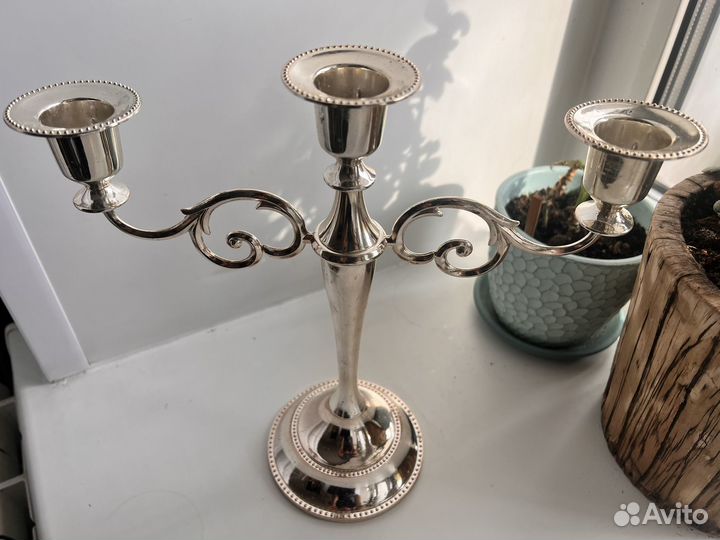 Канделябр подсвечник на 3 свечи