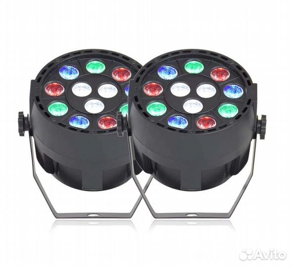 Светодиодный прожектор DMX 512, 12x3 Вт