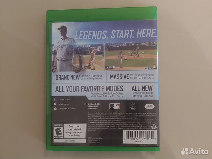 Rbi 20 Baseball Xbox One Series