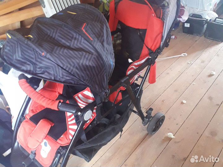 Прогулочная коляска для двойни или погодок