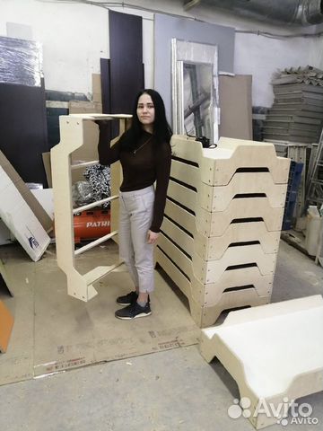 Штабелируемые детские кровати. Мебель Монтессори