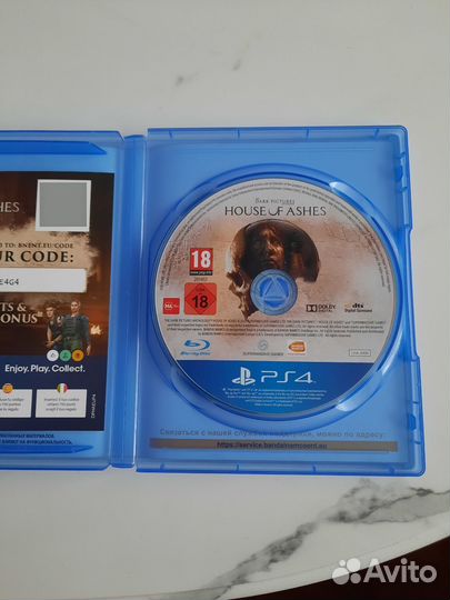 Игра ps4 Dark Pictures House of Ashes