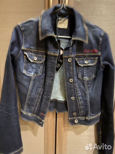 Guess джинсовая, куртка diesel, бомбер Denny rose