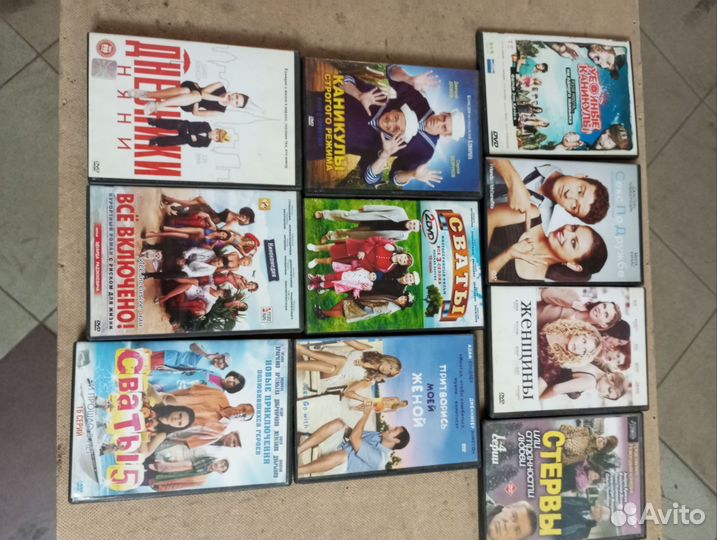 50 комедий на 40 DVD дисках