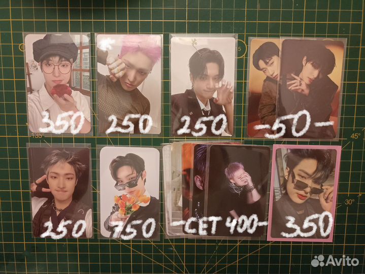 Карты ateez минги