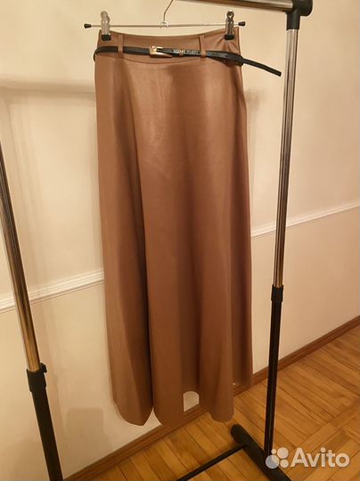 Кожаная юбка