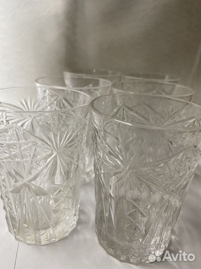 Стопки хрустальные СССР