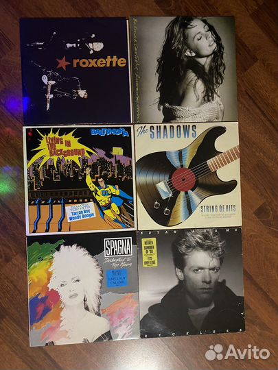 Пластинки 80-90 LP