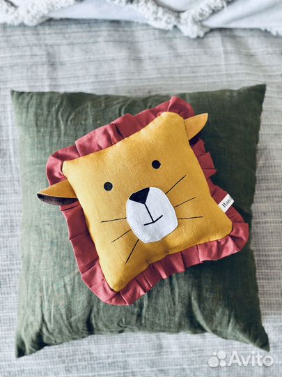 Детская подушка игрушка