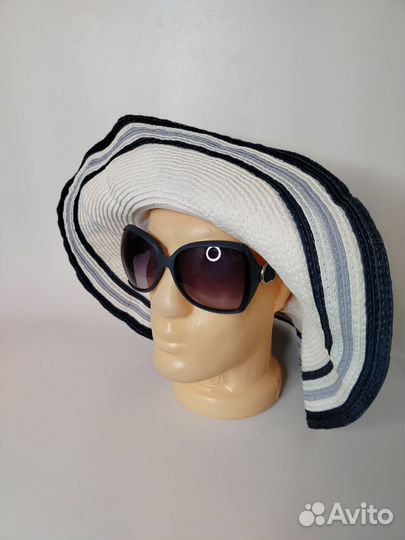 Очки солнцезащитные Gucci с кожаным чехлом