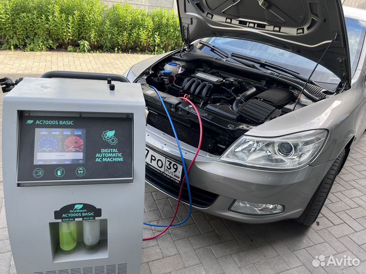 Заправка кондиционера авто