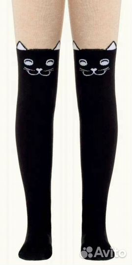 Колготки детские хлопок с рисунком Conte