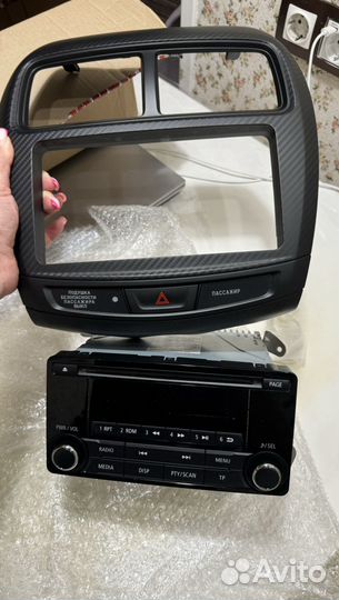 Магнитола mitsubishi asx 2014