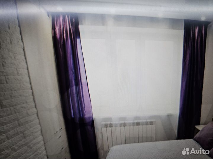 Красивые фиолетовые шторы