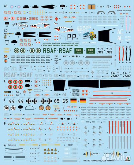 Сборная модель самолета Italeri 2783ит
