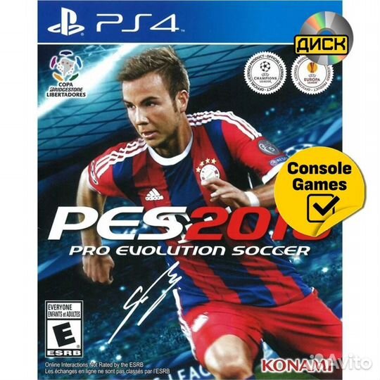 Видеоигра PS4 Pro Evolution Soccer 2015(PES 2015)