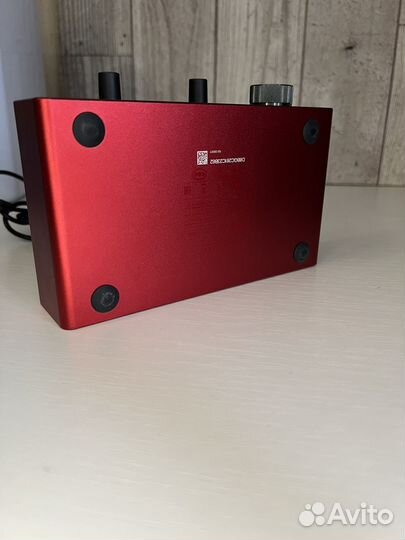 Focusrite scarlett 4i4 3rd gen звуковая карта