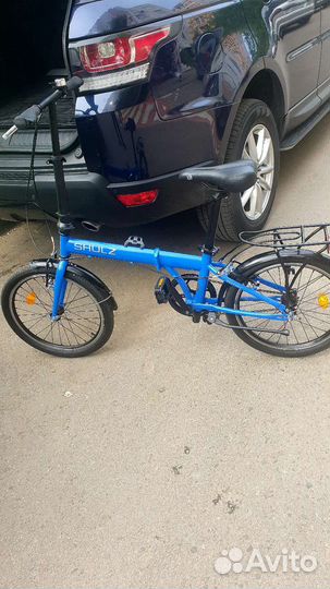 Складной велосипед shulz с сумкой