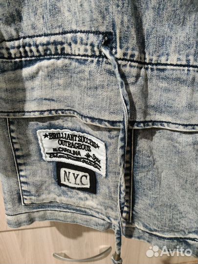 Джинсовая куртка 48-50 размер
