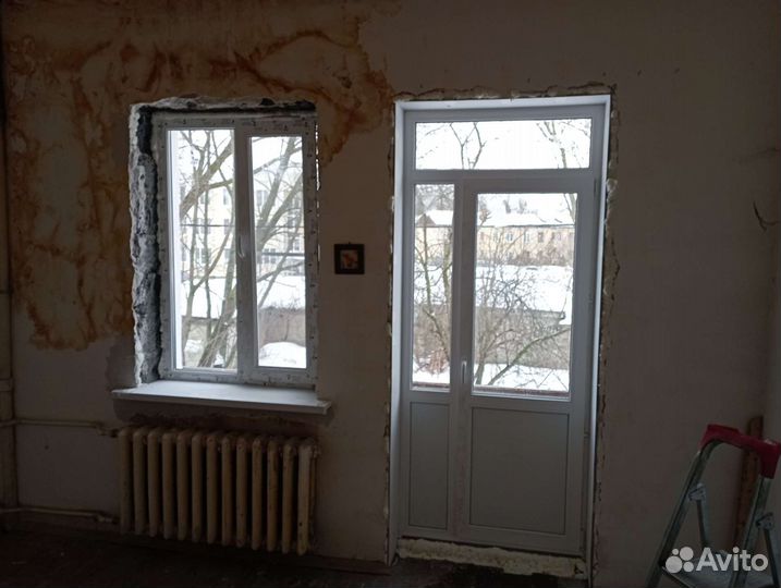 Установка окон пвх