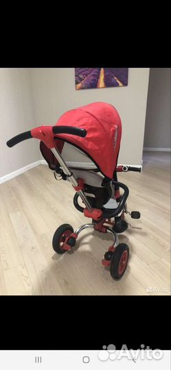 Детский трехколесный велосипед бу