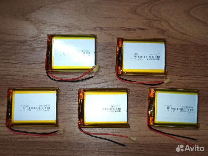 Литий - полимерный аккумулятор 2500 mAh