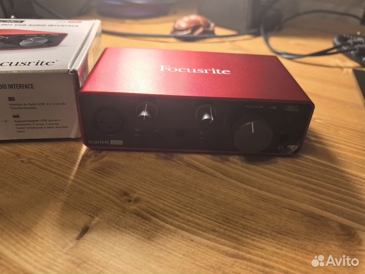 Звуковая карта focusrite scarlett solo 3rd gen