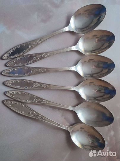 Ложки, вилки мельхиоровые