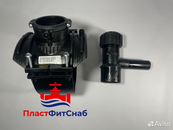 Седелка с фрезой 160х32 GF SDR11 (комплект)